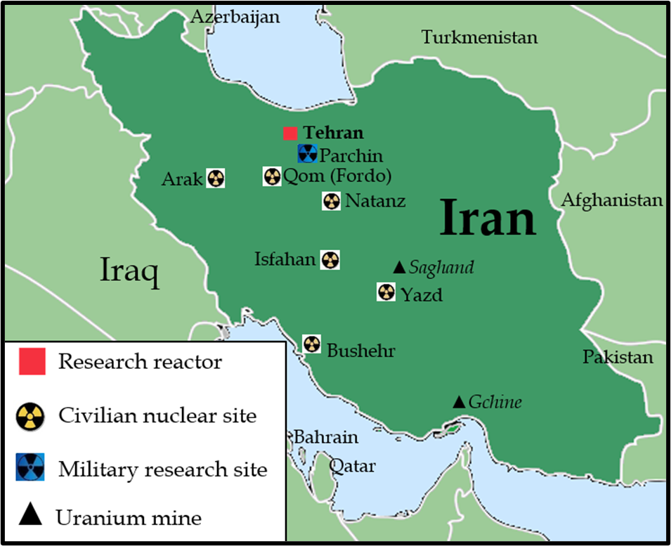 Iran nuclear sites