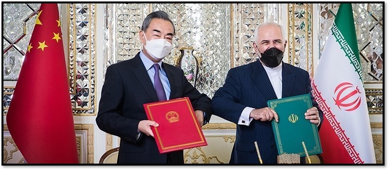 Wang Yi and Mohammad Javad Zarif