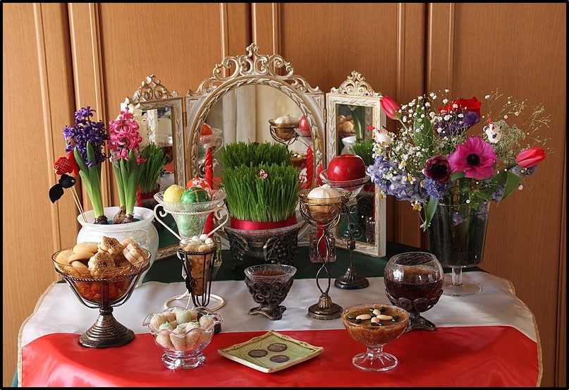A Nowruz table