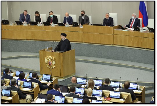 Raisi at the Duma