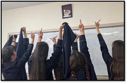 Iranian schoolgirls